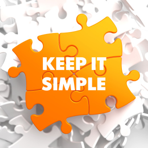 Keep it Simple on Yellow Puzzle.
